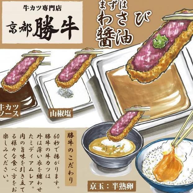 A beef cutlet specialty restaurant located on the 2nd floor of Cross Gate Kanazawa, a 2-minute walk from JR Kanazawa Station.