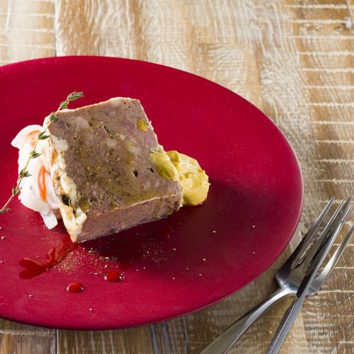 Country-style meat terrine
