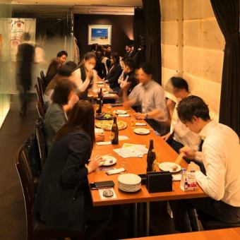 晚上8:00后限定“Ko的余兴派对计划”特色商品♪3,500日元，包括烤箱烤披萨+开胃小菜+120分钟无限畅饮