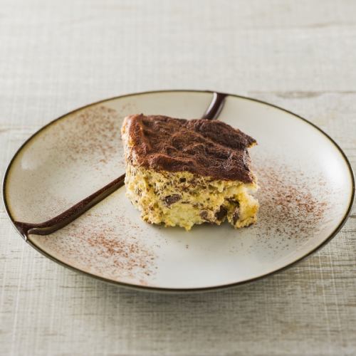 Homemade tiramisu