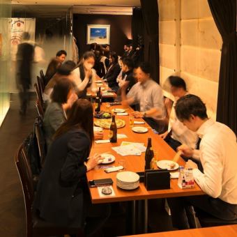 晚上 8 點 30 分以後 / 僅限 10 人以上 【慶功宴套餐】6 種開胃菜 + 120 分鐘無限暢飲（含高級麥芽酒）3,500 日元