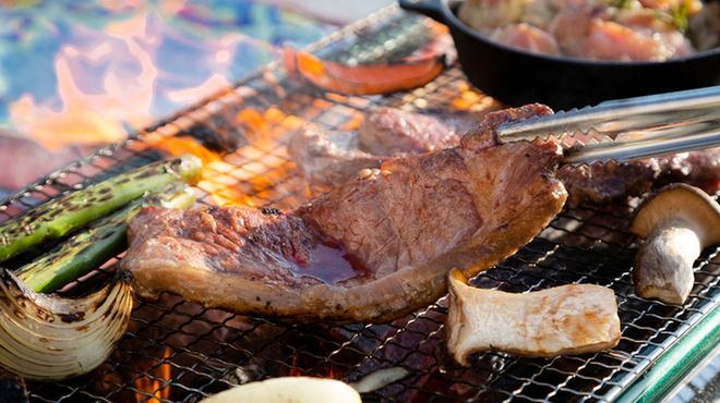 BBQ where you can eat a lot of meat! The combination of delicious meat and beer is the best★