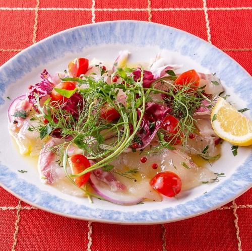 鮮魚のカルパッチョ