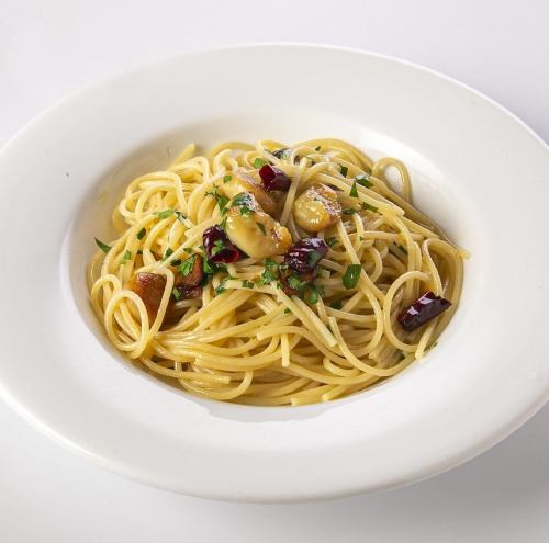 にんにくたっぷり『ペペロンチーノ』スパゲッティ