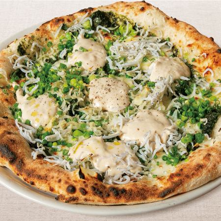 釜揚げしらすと野沢菜のジャポネーゼ