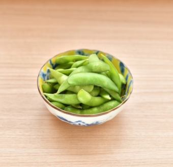 トリュフ塩仕立てのえだまめ