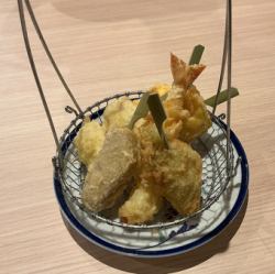 ドスエのおすすめ天クシ5本盛