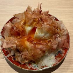 半熟玉子とポテサラ