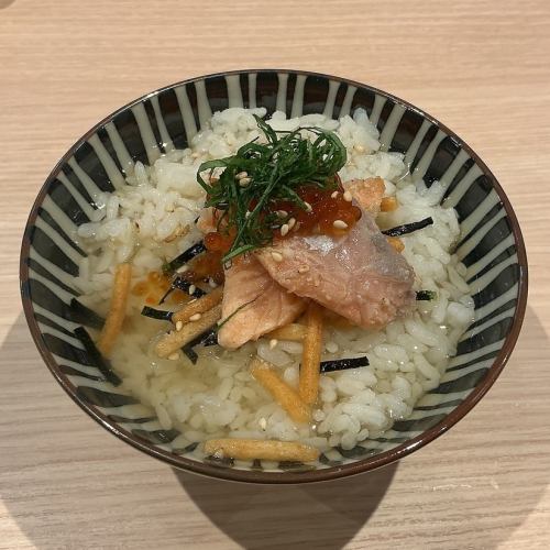 海鮮出汁茶漬け/たこわさ出汁茶漬け　各