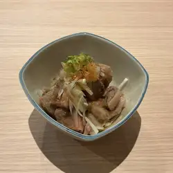 Beef tendon ponzu sauce
