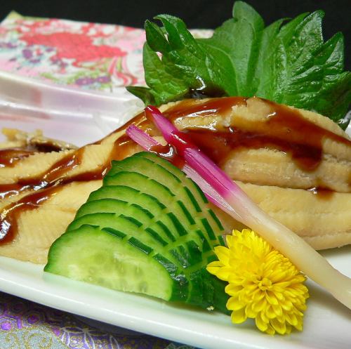 煮穴子一本あて