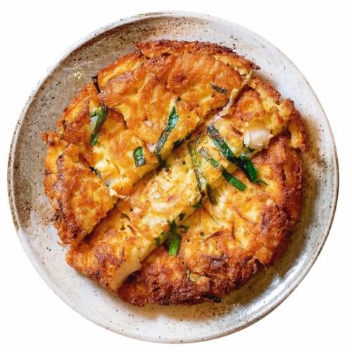 Seafood pancake