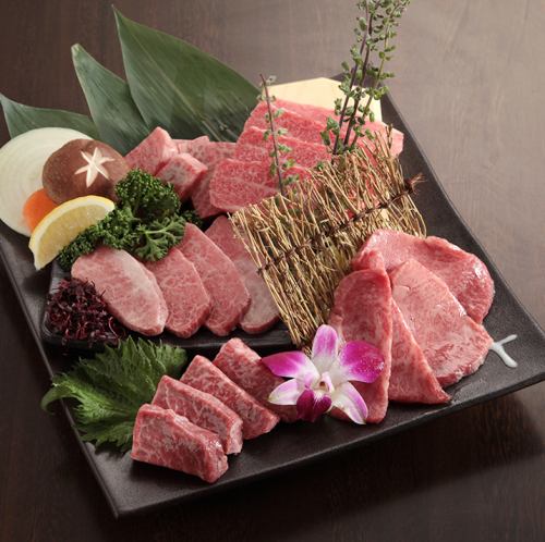 Assortment of 5 types of Yamagata beef (for 2 people)