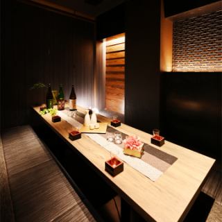 《Digging Gotatsu Private Room ≪For 8 ~ 12 people》 This is a must-see shop for the secretary of a company near you! Enjoy exquisite cuisine in a relaxing space full of Japanese spirit.