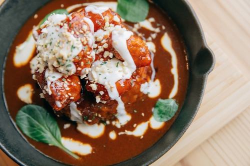 ヤンニョムチキンカレー