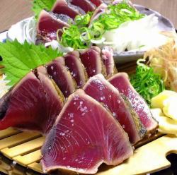 Seared bonito