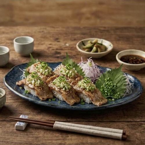 파 소금돼지갈비초밥 사관
