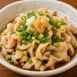닭 껍질 폰즈