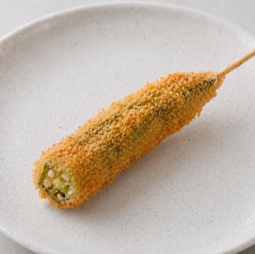 오쿠라 꼬치 2개