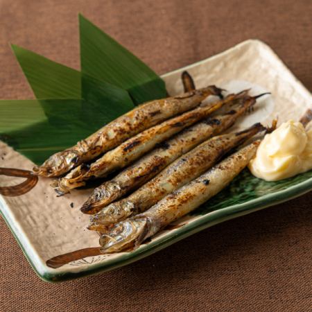 炙りシシャモ