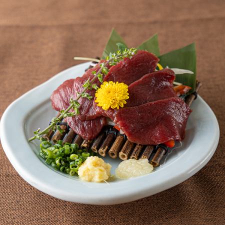 熊本県産の馬刺し赤身