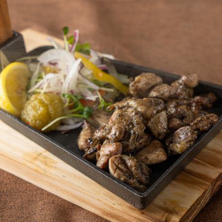 地鶏もも炭火焼き