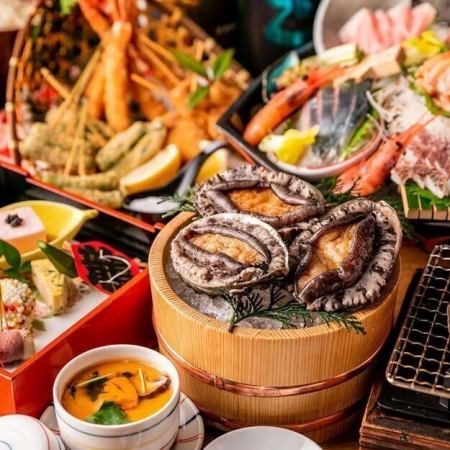 《3H飲み放題付+全10品》今宵は豪華に宴会！よりみち贅沢コース【匠コース】10000円⇒8000円