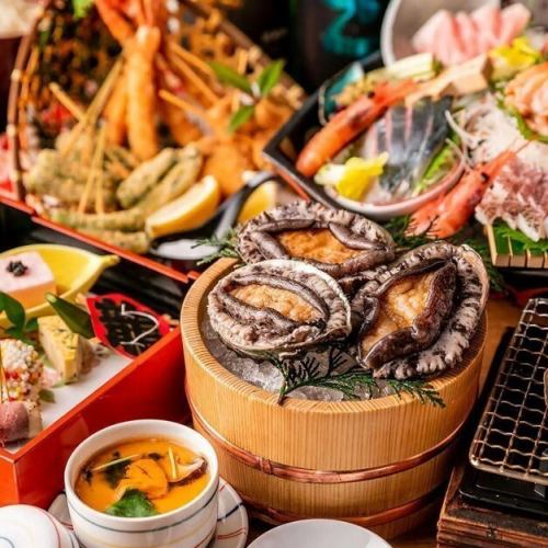 《3H飲み放題付+全10品》今宵は豪華に宴会！よりみち贅沢コース【匠コース】10000円⇒8000円