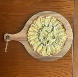 しいたけの和風ピザ