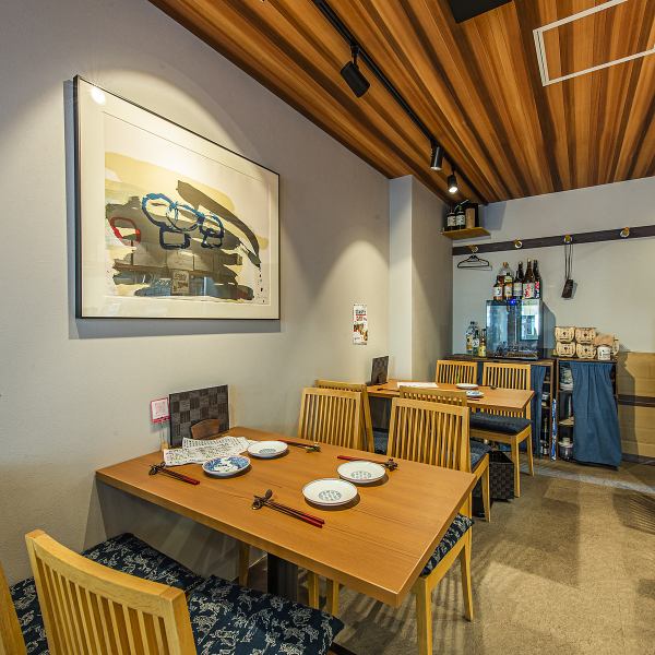 ≪Hospitality in a Japanese space≫ Feel the warmth of wood, perfect for those who want to enjoy their meal in a bright atmosphere◎We have both counter and table seats! increase.Please use it not only for everyday meals, but also for various banquets and girls-only gatherings!