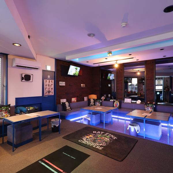 【4~30名様までご利用可能!】女子会や誕生日会など4名様からの小規模や、歓送迎会やパーティーなど30名様までの大規模宴会まで幅広くご利用頂けます♪夜の時間帯はバーとして営業しているため、種類豊富なお酒も取り揃えており、特別な日のご利用にも最適です!ノンアルコールのモクテルも多数ございます☆