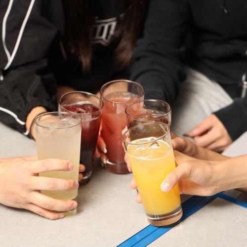 アルコールドリンクやモクテルもご用意可能です！