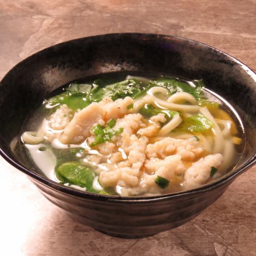 香港風レタス魚うどん