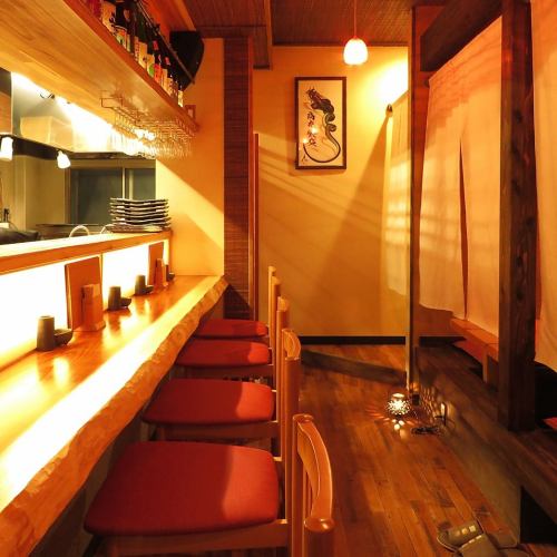 <p>[Calm Japanese space] The store has an open and clean feel, and a warm atmosphere.Individuals as well as families and friends are welcome.Enjoy a delicious time with a variety of ingredients.</p>