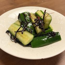 塩昆布たたき胡瓜
