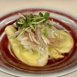 茄子と薬味の冷製