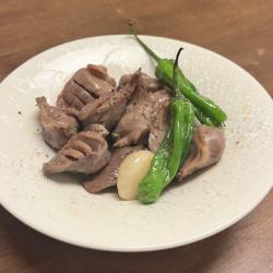 砂肝のガーリックソテー