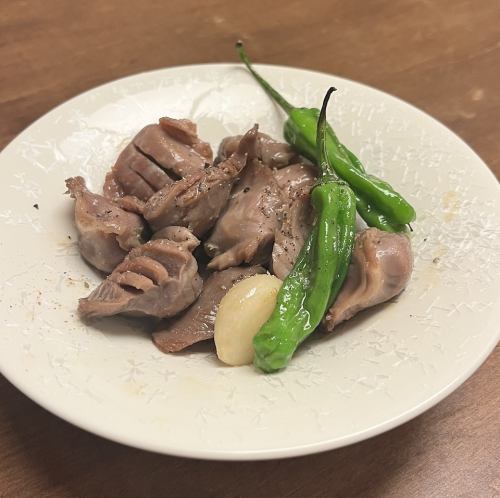 砂肝のガーリックソテー