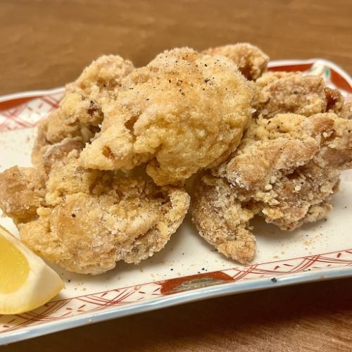 リンゴに漬け込んだ自慢の若鶏からあげ