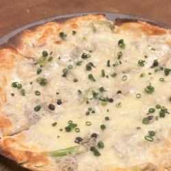 しらすと有馬山椒の和風ピッツァ