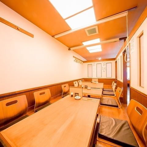 半個室席は12名様までご利用頂けます!