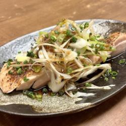 低温調理の鶏たたき