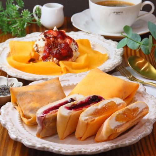 [The taste of happiness that fills your mouth.That is the original butterfly crepe◎]