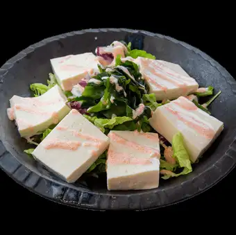 豆腐わかめ胡麻サラダ
