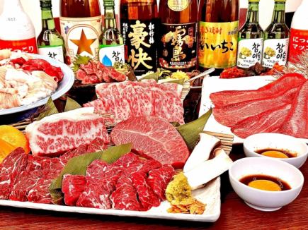 應大眾要求回歸！[附無限暢飲]特選牛腰肉◆高級套餐13道菜7,000日圓（含稅）