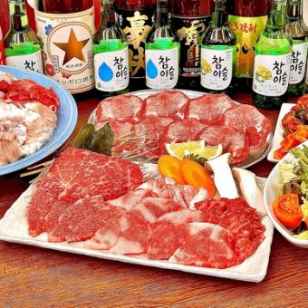 Returned due to popular demand! [Includes all-you-can-drink] Enjoy specially selected Wagyu steak ◆Standard course 10 dishes 5,000 yen (tax included)