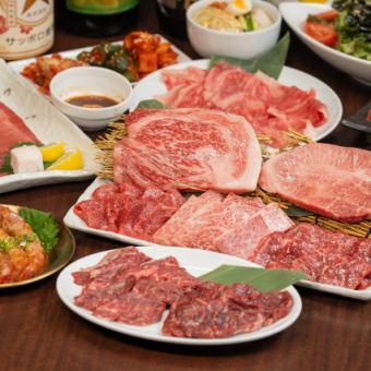 宴会コース！【飲み放題付】お刺身や特選赤身肉を存分に堪能◆プレミアムコース17品8000円(税込)