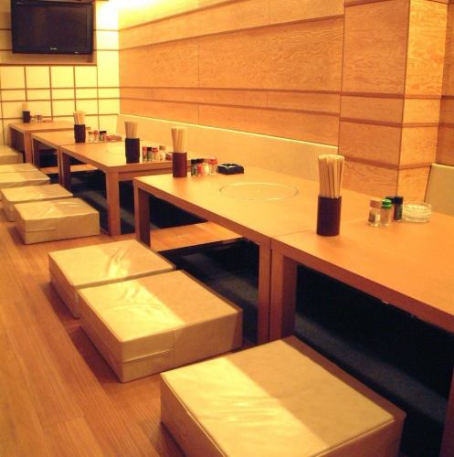 Horigotatsu tatami room for 4 to 30 people