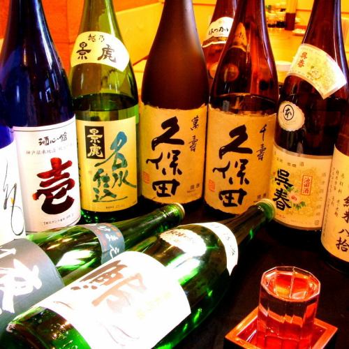 松屋といえば自慢の日本酒★多数そろえています♪
