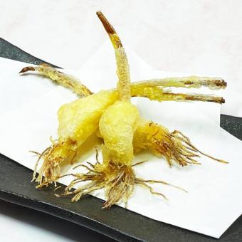 [希少]ヒゲにんにく天ぷら